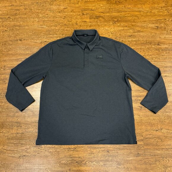 PXG Parsons Xtreme Golf Performance Everyday Luxe Long Sleeve Polo Shirt Men 2XL - Picture 2 of 10